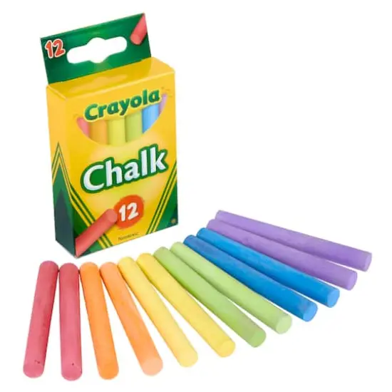 Crayola&reg; Multicolor Children's Chalk, 36 Packs of 12 {5}