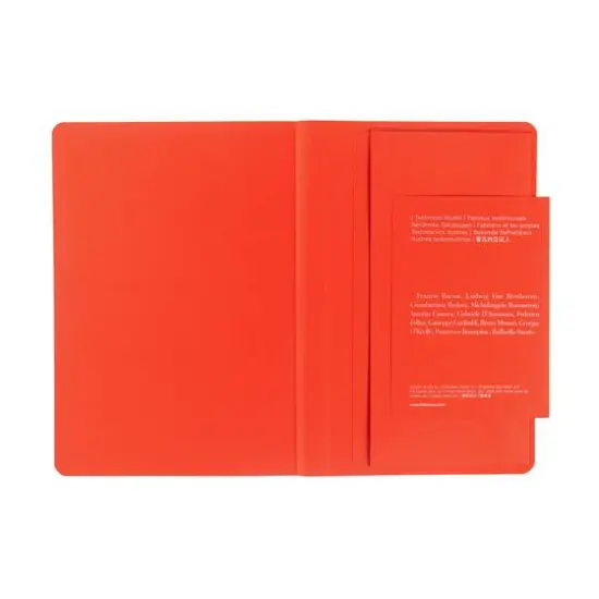 Fabriano&reg; EcoQua Plus A5 Lined Red Fabric-Bound Notebook {8}