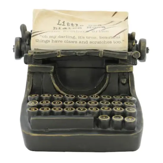 6.5" Little Red Riding Hood Typewriter Tabletop D&eacute;cor by Ashland&reg; {1}