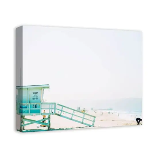 Beach Tower 20" x 16" Canvas Wall Art {3}