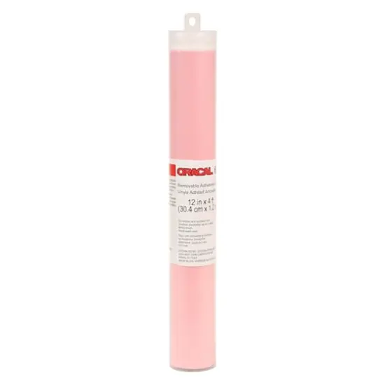 ORACAL&reg; 631 Removable Adhesive Vinyl, 4ft. Carnation Pink {1}