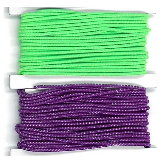 Clubhouse Crafts&reg; 1.2mm Thick Sparkle Elastic Cords {3}