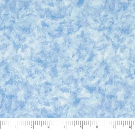 SINGER Christmas Tone-on-Tone Blue Cotton Fabric {3}