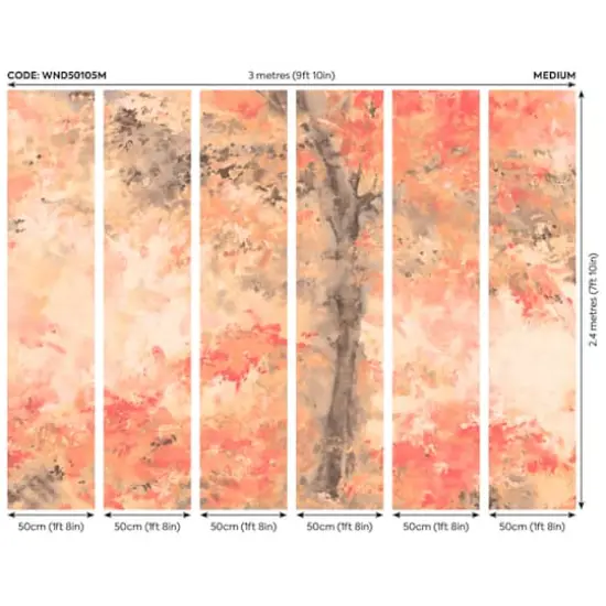 Ohpopsi Autumnal Dapple Wall Mural {4}