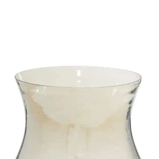 16" Clear Glass Traditional Candle Holder {5}