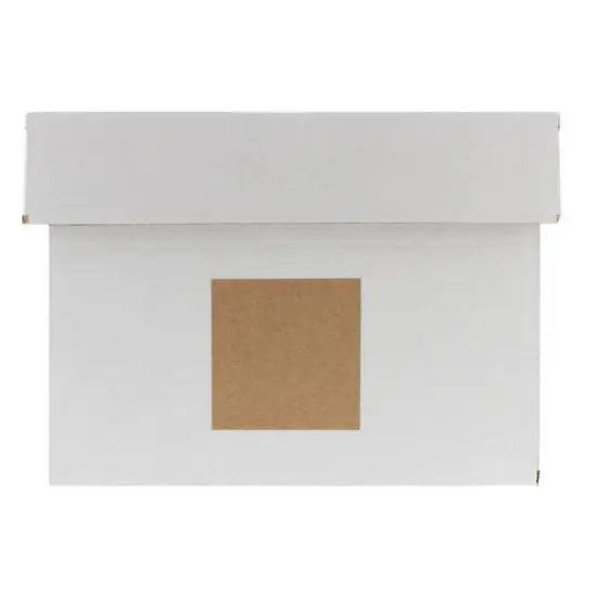 JAM Paper 2" x 2" Square Product & Container Labels, 120ct. Brown Kraft {7}