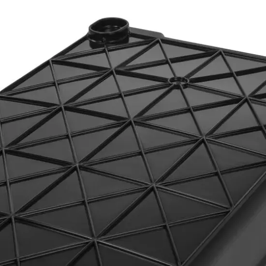 IRIS&reg; Remington&reg; 82qt. Black Store-It-All Utility Totes with Buckle Lids, 4ct. {8}