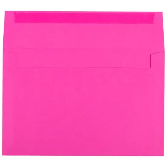JAM Paper 6" x 9" Colored Peel & Seal Invitation Envelopes, 100ct. Ultra Fuchsia Hot Pink {6}