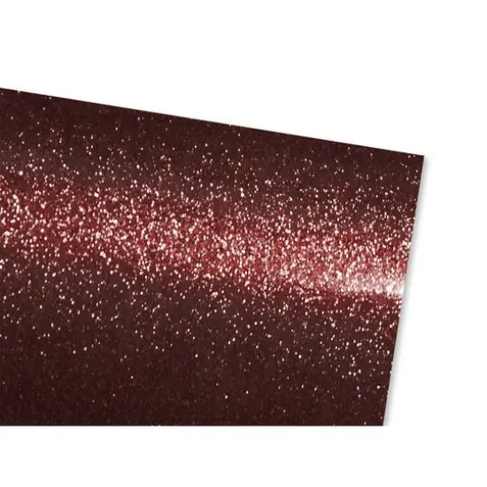 PA Vinyl Fine Glitter Permanent Adhesive Vinyl Mahogany {3}