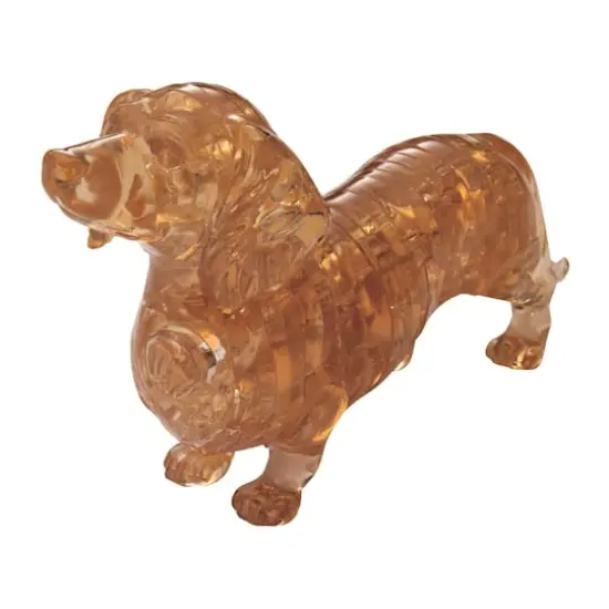 Original 3D Crystal Puzzle&trade; Dachshund 41 Piece Puzzle {1}