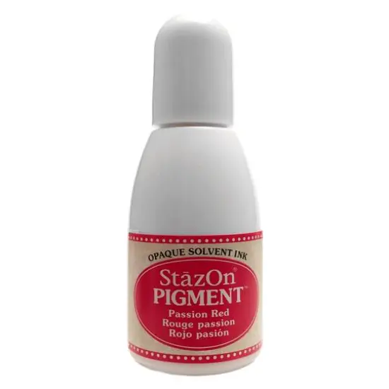 Tsukineko StazOn&reg; Pigment&trade; Opaque Solvent Ink Mariner Blue {2}