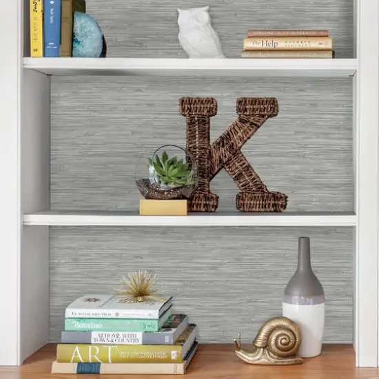 InHome Sisal Stone Peel & Stick Wallpaper {7}