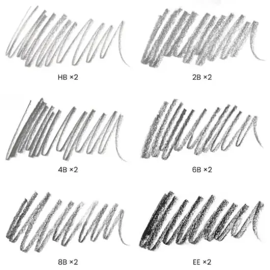 Arteza&reg; 12 Piece Woodless Graphite Pencils {3}