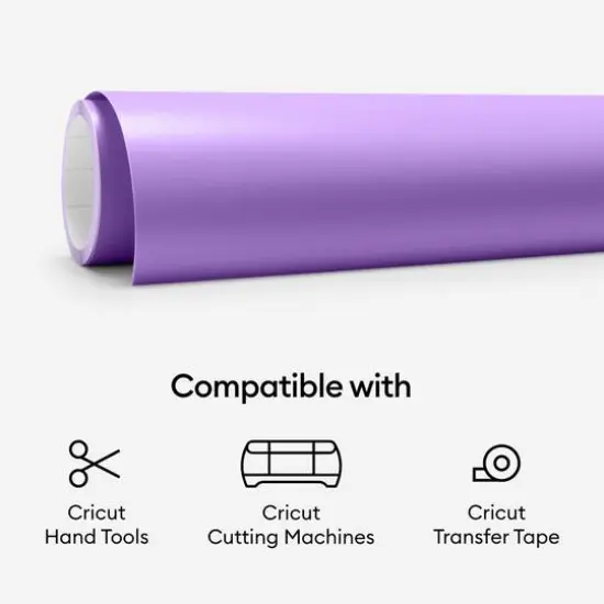 Cricut&reg; Premium Vinyl&trade;, Removable Light Purple {7}