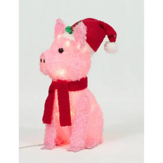 22" Plush Pig Sculpture {5}