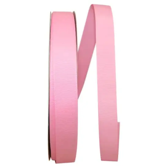 JAM Paper 7/8" Grosgrain Texture Ribbon Pink {1}