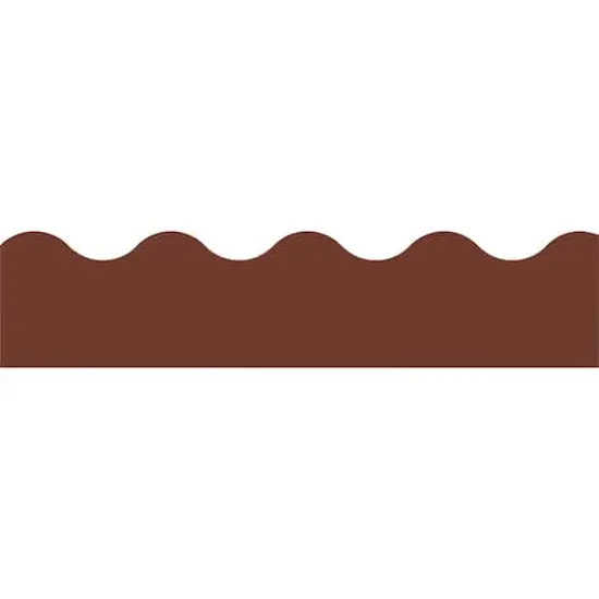 Trend Enterprises&reg; Terrific Trimmers&reg; Chocolate Brown Border, 39ft. {1}