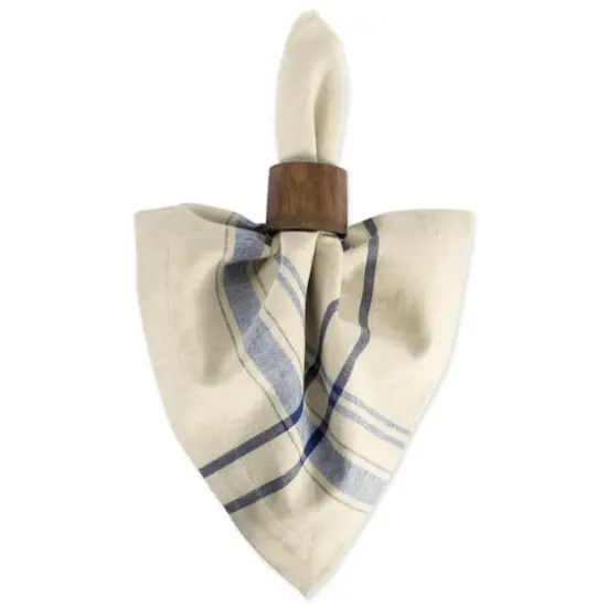 DII&reg; French Stripe Cloth Dinner Napkins, 6ct. Nautical Blue {6}