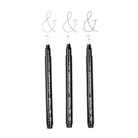 Tombow Mono Drawing Pen Set {3}