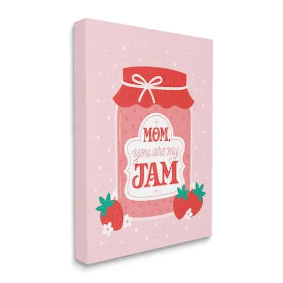 Stupell Industries Mom You Are My Jam Phrase Canvas Wall Art {4}