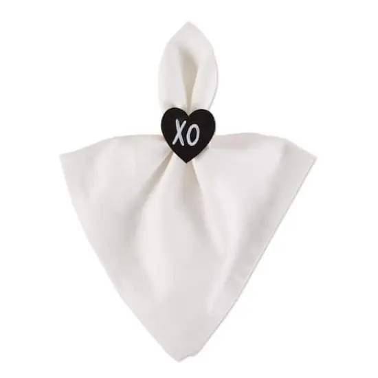 DII&reg; Heart Chalkboard Napkin Rings, 6ct. {3}