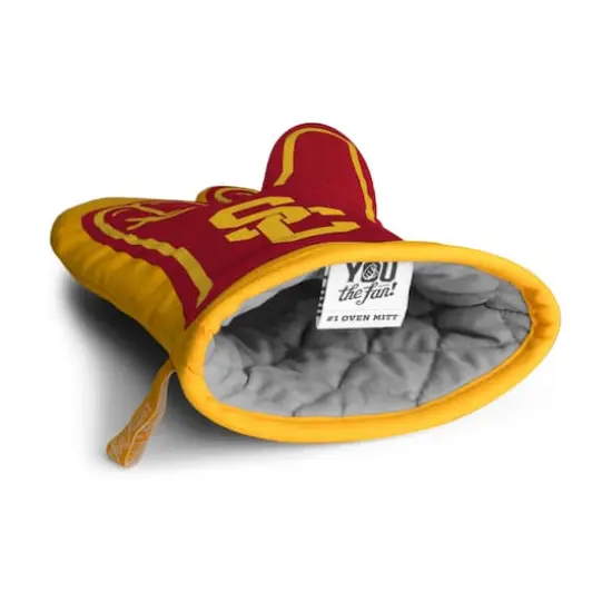 Quilted No.1 Oven Mitt USC Trojans {5}
