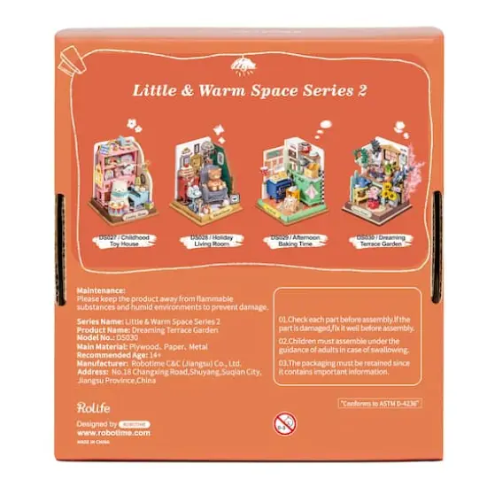 Rolife&reg; Dreaming Terrace Garden DIY Miniature Kit {9}