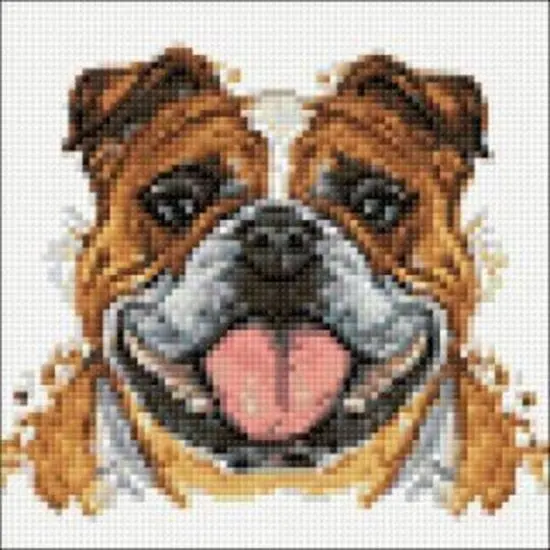 Crafting Spark Bulldog Diamond Painting Kit {1}