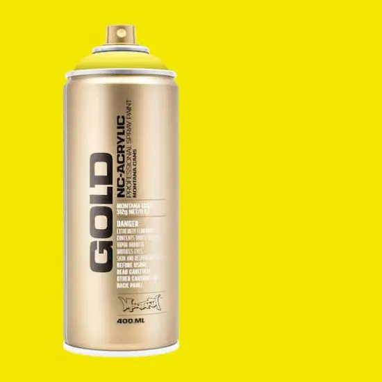 Montana&trade; Gold Acrylic Professional Spray Paint G1110 Brimstone {4}