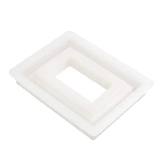 Color Pour Resin Frame Mold {3}