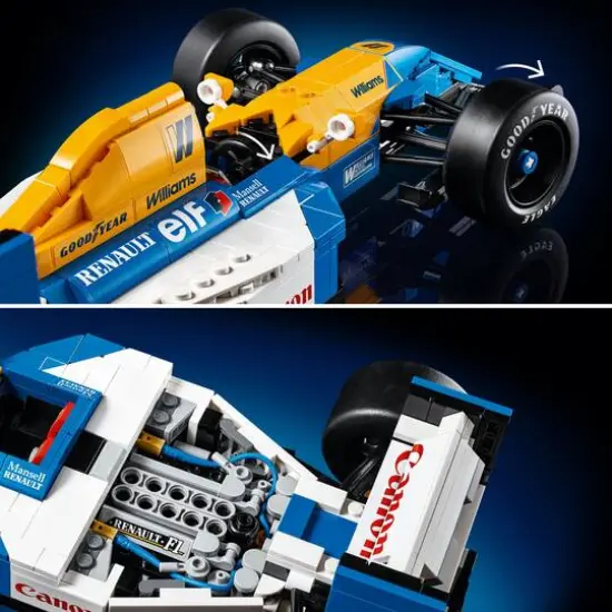 LEGO&reg; Icons Williams Racing FW14B & Nigel Mansell Home Office Desk Decor 10353 {8}