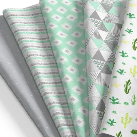 SINGER Cactus Days Cotton Fabric Fat Quarters {3}