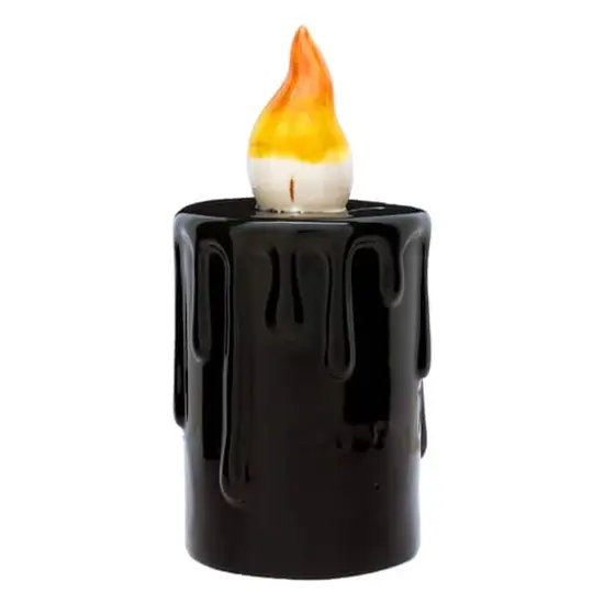 6" Green Frankenstein Candles with LED Lights, 2ct. {5}