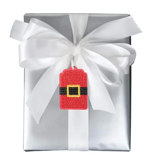 Santa Suit Diamond Art Gift Tag Kit by Make Market&reg; {4}