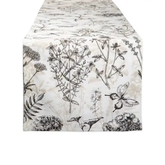 DII&reg; 72" Botanical Print Table Runner {1}