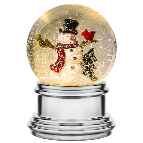 Haute Decor Snowburst&trade; Animated Snowman Christmas Snow Globe {1}