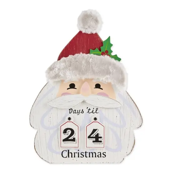 DII&reg; Santa Head Days 'Til Christmas Advent Calendar {1}