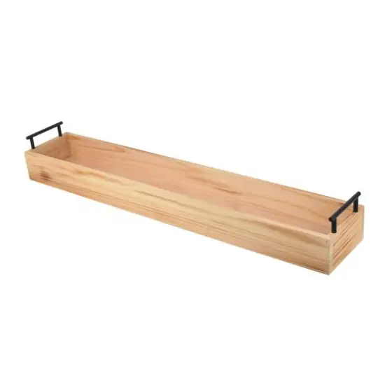 29" Long Wood Tray with Handle by Ashland&reg; {4}