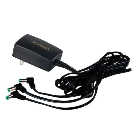 Lemax&reg; Black 3-Output 4.5V Power Adapter {1}