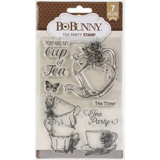 Bo Bunny&reg; Tea Party Clear Stamps {1}