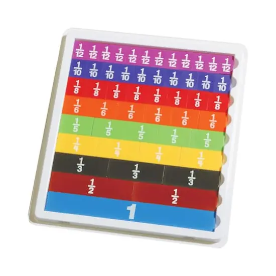 Learning Advantage&trade; Fraction Tiles with Work Tray Set {1}