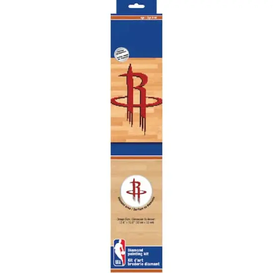 Camelot&reg; Dots Intermediate NBA Houston Rockets Diamond Painting Kit {4}