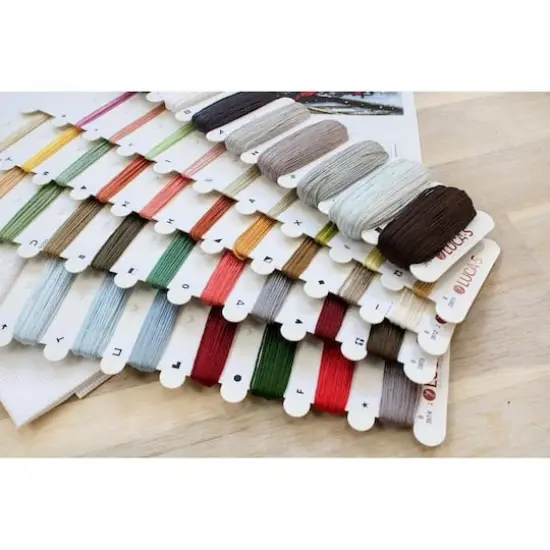 Luca-S Santa's Express Counted Cross Stitch Kit {8}