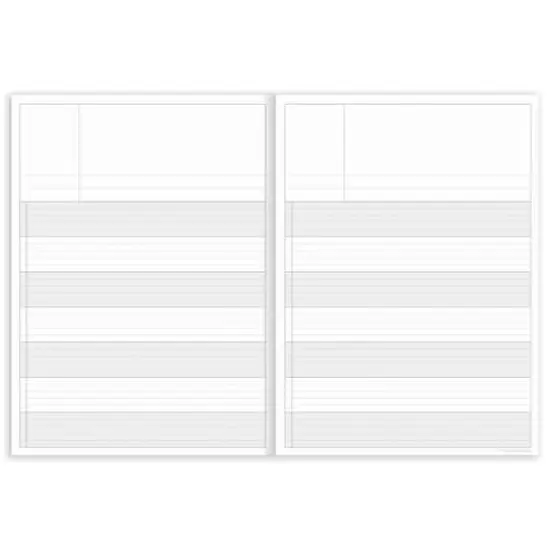 TF Publishing Professional Kraft 7.5" x10.25" Teacher Record Grade Book {4}