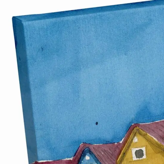 Beach Houses 20" x 16" Canvas Wall Art {6}