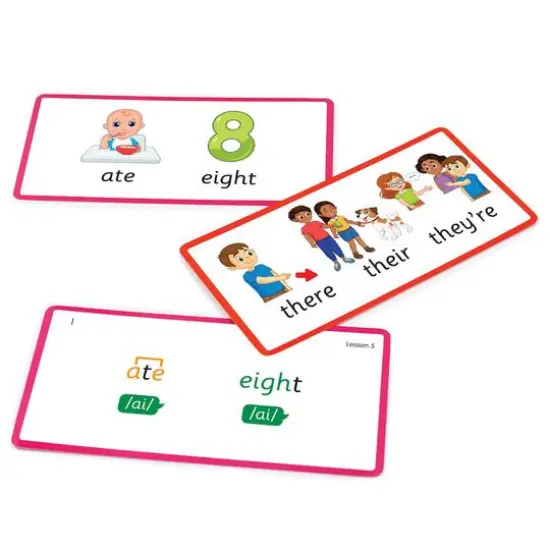 Junior Learning&reg; Homophone Flashcards {6}
