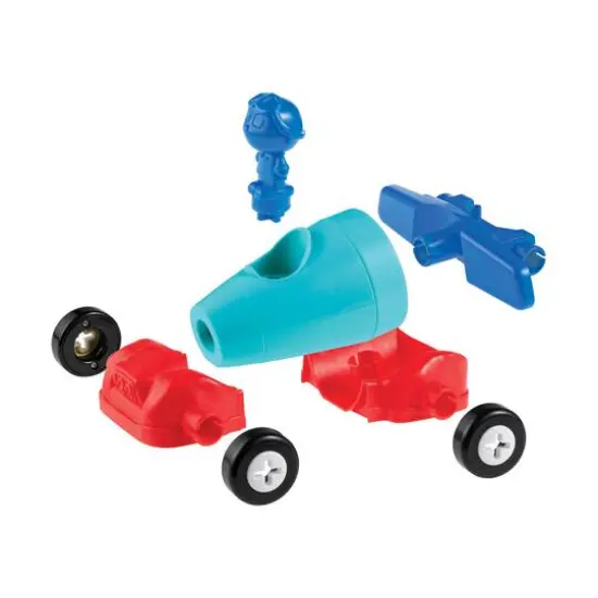 Learning Essentials - 1-2-3 Build It! Car-Plane-Boat {7}