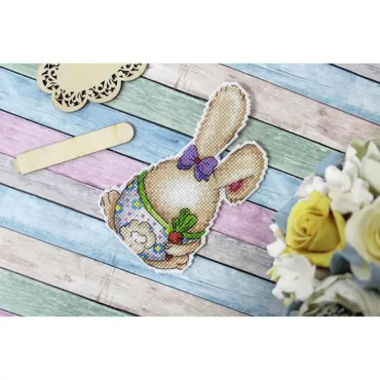 MP Studia Easter Rabbit Plastic Canvas Counted Cross Stitch Kit {6}