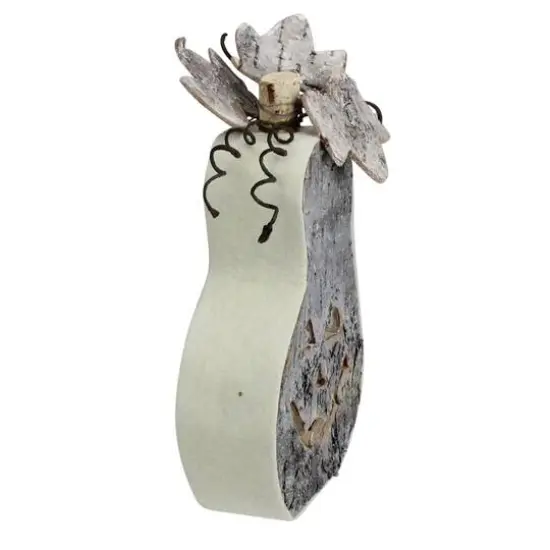 9" Gray LED Jack-O-Lantern Halloween Table Top Decoration {4}