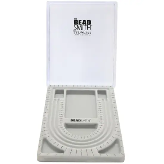 The Beadsmith® Travelers Bead Board With Lid, 9.75" x 13.25" {1}